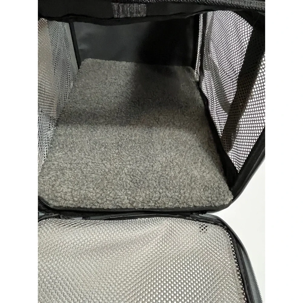 Petisfam Pet Carrier Dog Cat Soft Sided Mesh Breathable Travel no strap
